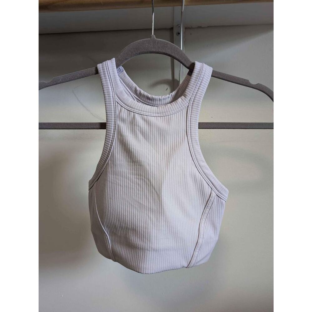 Lululemon High Neck Yoga Bra Size 2 - Picture 2 of 6